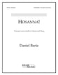 Hosanna! Two-Part choral sheet music cover